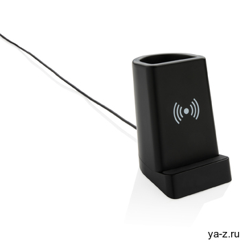 Док-станция Light up для беспроводной зарядки с подставкой для ручек, 5W
