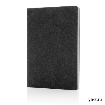 Блокнот Phrase из переработанных фетра и бумаги GRS, А5, 80 г/м²