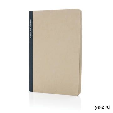 Блокнот Stylo из сахарного тростника (сертификат Bonsucro), A5
