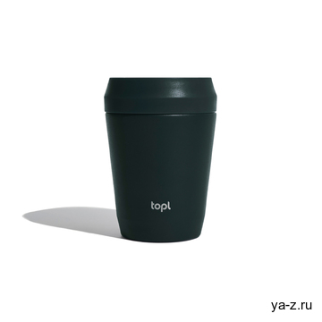 Термостакан Topl из переработанной стали с крышкой 360°, 235 мл