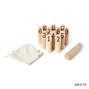 Деревянная игра Финские кегли VINGA